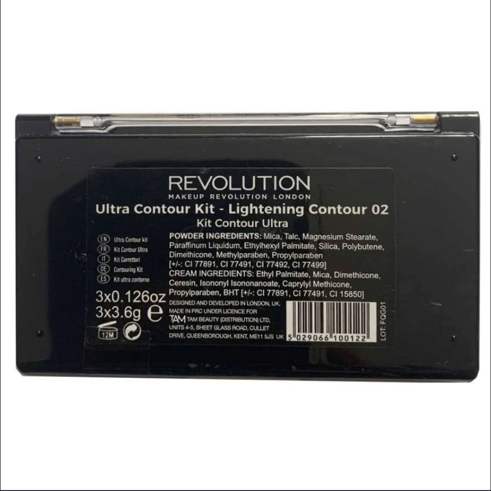 Makeup Revolution Contour Trio- Lightening F02 - Picture 3 of 3